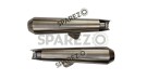 Royal Enfield GT and Interceptor 650cc SS AEW TE 103 Exhaust Silencer Pair   - SPAREZO